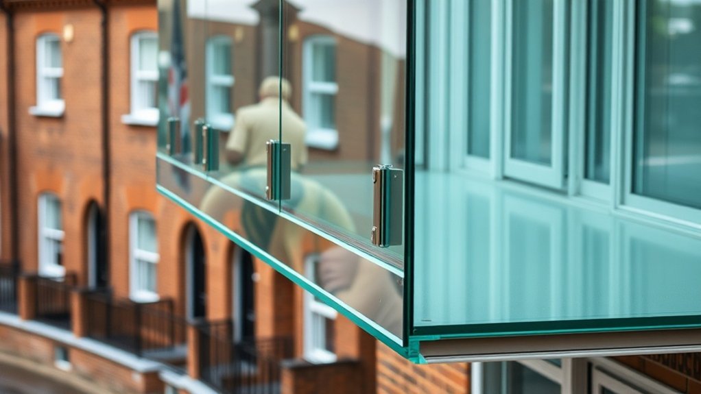 Glass Balcony Installation Witney